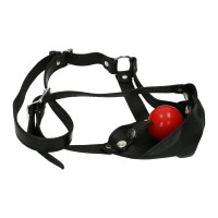 Muzzle Gag - Harness-Maske mit Knebelball