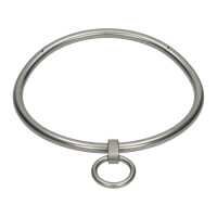 Talena - Halsreif mit Ring der O perlmatt 350 mm 8mm nicht abschließbar
