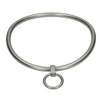 Talena - Halsreif mit Ring der O perlmatt 430 mm 8mm nicht abschließbar