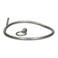 Talena - Halsreif mit Ring der O perlmatt 450 mm 8mm nicht abschließbar