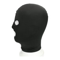Bad Kitty - Kopfmaske aus schwarzem Stoff