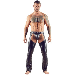 Lederimitat Herren Chaps S