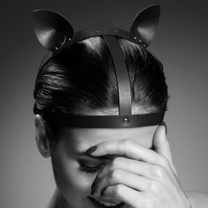 Bijoux Indiscrets Maze - Cat Ears Head Piece Schwarz