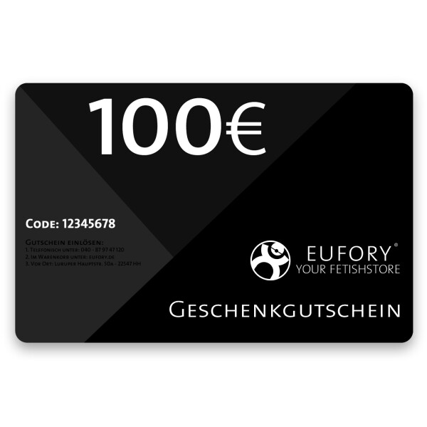 Geschenkgutschein 100 Euro zum Drucken