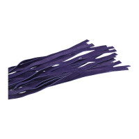 Flogger aus Veloursleder mit Handschlaufe Violett