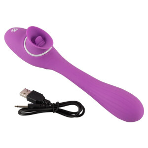Licking-Vibe - flexibler Klitoris- und G-Punkt Vibrator