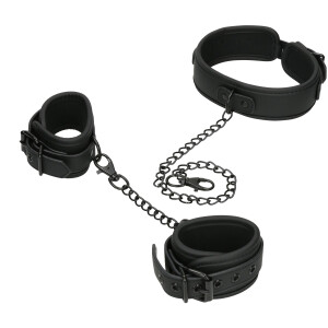 Fetish Submissive - Halsband & Handfesseln