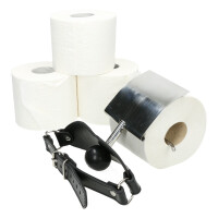 Knebel mit Toilettenpapierhalter