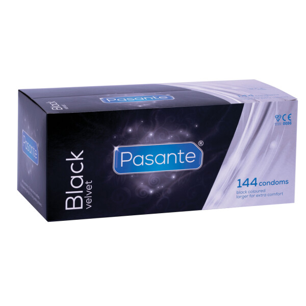 Pasante Black Velvet - 144 Kondome
