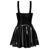 Latex Kleid mit ausgestelltem Rock L