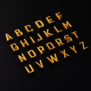 UPKO - Goldene Buchstaben