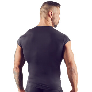 Herren Shirt mit Knopfleiste M