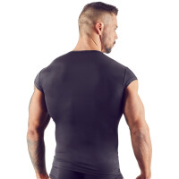 Herren Shirt mit Knopfleiste M