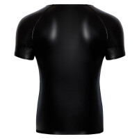 Noir - Herrenshirt Wetlook L