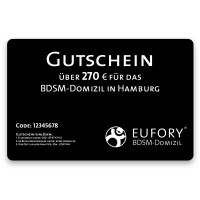 Geschenkkarte BDSM-Domizil 270 Euro in Geschenkkuvert