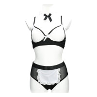 Dessous Set - Dienstmädchen L/XL