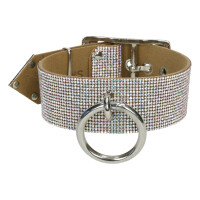 Lorand Lajos - Crystal Collar mit O-Ring Opal Multicolor