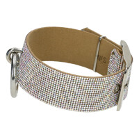 Lorand Lajos - Crystal Collar mit O-Ring Opal Multicolor