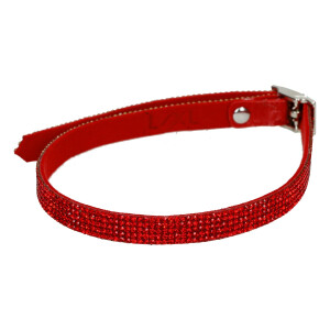 Lorand Lajos - Crystal Choker Ruby Red