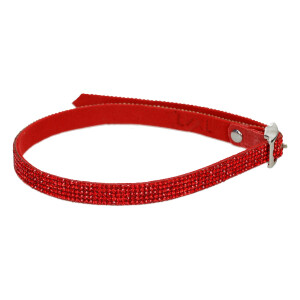 Lorand Lajos - Crystal Choker Ruby Red