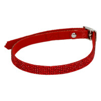 Lorand Lajos - Crystal Choker Ruby Red