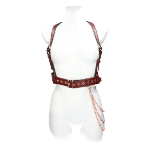 Liebe Seele Japan - Wine Red Body Harness Set