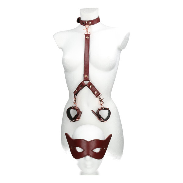 Liebe Seele Japan - Wine Red Restraint Harness Set