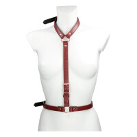 Liebe Seele Japan - Wine Red Brust-Harness Set