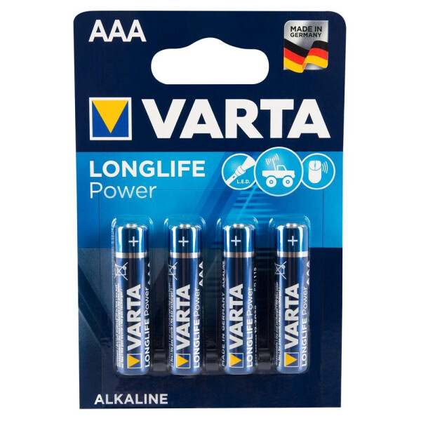 Varta Micro-Batterien 4 Stück Typ AAA