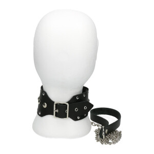 Halsband mit Führungsleine - Slave Collar