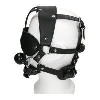 Kopfgeschirr/ Harness mit Silikon-Knebelball