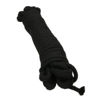 Bondage-Seil schwarz 3 Meter