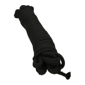 Bondage-Seil schwarz 7 Meter